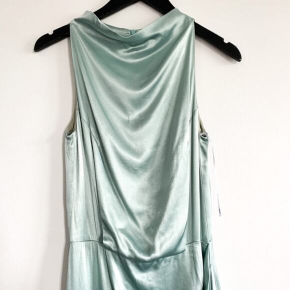 ELLIATT Green Asymmetrical Alaia Dress NEW - Picture 12 of 12